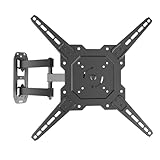 H&C(hcck&Cllassp) Vollbewegliche Gelenk-TV-Monitorhalterung für 33 cm bis 130 cm (13 Zoll) bis 139 cm (13 Zoll) bis 139 cm (55 Zoll) große Fernseher, schwenkbar, neigbar, Verlängerung, Rotation für