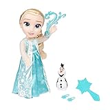 Disney Die Eiskönigin - Frozen - Singende ELSA Puppe 35 cm, singt „Let It Go“, inklusive Zubehör für zusätzlichen Spielspaß, perfekt Mädchen ab 3 Jahren, 225306, Türkis