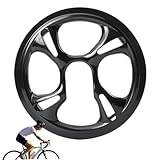Pesoncarl Fahrradkettenschutz, 4 Löcher 48 Zähne Plastikkettenkettenabdeckung, praktischer Universal Bike Kettenschutz für die meisten Fahrräder, Bergfahrräder, Straßenfahrräder in der Stadt
