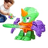 Hudhowks Roboter zum Bauen für Kinder - Roboter-Spielset Carrot Warrior Actionfigur,Roboter-Lernspielzeug, Kriegermodell-Kinderspielzeug, Roboterbauspielzeug aus der Carrot Family-Serie