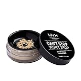 NYX Professional Makeup Puder, Can't Stop Won't Stop Setting Powder, Loses Fixierpuder, Vegane Formel, Mattes Finish, Öl-Absorbierend, Farbton: Light Medium