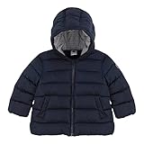 Petit Bateau Baby Jungen Puffy Jacke, Blau Smoking, 6 Monate