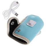 HIAKDOFT USB Flaschenwärmer Tragbar Flaschenwärmer USB Ladegerät Kompatibel Auto Powerbank Isolierhülle Schutz Hitzebeständig Rutschfest Für Babyflaschen Unterwegs