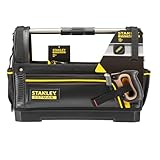 STANLEY FATMAX Offene Werkzeugtasche, 18 Zoll, 48 x 25 x 35 cm, Schwarz, 1-93-951