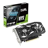 ASUS Dual GeForce RTX 3050 OC Edition 6GB GDDR6 Gaming Grafikkarte (Nvidia GeForce RTX3050 DLSS, PCIe 4.0, 1x HDMI 2.1a, 1x DisplayPort 1.4a, DUAL-RTX3050-O6G)