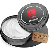 Lenzen Schuhcreme für glattes & genarbtes Leder – Premium Lederpflege Schuhe mit Glanz & Farbaufrischung – Lederbalsam, hergestellt in Europa, in verschiedenen Farben