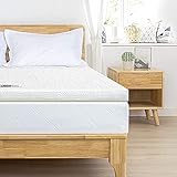 BedStory Harter Topper 140x200cm-5cm Höhe Zwei Härtegrade H3&H4 Matratzentopper,7-Zonen-Matratzenauflage aus Kaltschaum, Matratzentopper für Boxspringbett Wohnwagen Schlafsofa