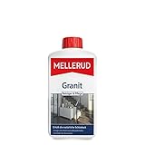 MELLERUD Granit Reiniger & Pflege | 1 x 1 l | Reinigungsmittel zum Entfernen von hartnäckigen Verschmutzungen auf Granit- oder Specksteinoberflächen