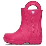 Crocs Handle It Rain Boot K, Unisex-Kinder Gummistiefel, Pink (Candy 6x0), 28/29 EU