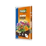 Plantop Blumenerde torffrei – Universalerde für Balkon- & Gartenpflanzen – Kultursubstrat aus nachwachsenden Rohstoffen – Mit Rindenhumus, Holzfaser & Kokosmark – Ohne Torf (18 Liter)