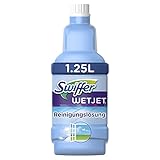 Swiffer WetJet Bodenwischer, Bodenreiniger, Reinigungsmittel, Nachfüllpack Für WetJet All-in-1 Wischer, Nasswischer Für Fast Jeden Boden (1.25L)