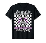 Lustige Asexual Pride Flagge You Can't Fix My Asexuality T-Shirt