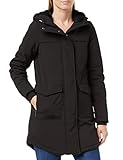 ONLY Damen Softshelljacke OnlMaastricht Kurz-Mantel mit Kapuze 15192522 black L