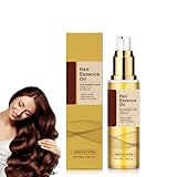 Nährstoffreiches Haaröl, Collagens Hair Care Oil, Nährendes Haaröl mit Aloe Vera Extrakt– 50ml für Haarwachstum, gegen Haarausfall & für stärkere Wurzeln – Pflege für glattes, volles Haar (1er)