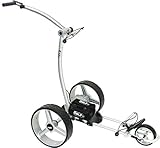 GOLF23, Elektro Golf Trolley 3.1 Lithium Batterie 20Ah, USB, Silber