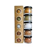 GLOSA MARINA - Sal Marina 5er Gourmet Salze Set No.3 - Meersalz aus Mallorca als ideales Gewürze Geschenkset Salzset (5x25g)