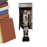 Miniatur Münztelefon Kunst – Vintage Graffiti Münztelefon Modell Urban Street Decor | Home Retro Ornament Modell Mini Puppenhaus Möbel Zubehör für Wohnzimmer Schlafzimmer Szene Gebäude Kollektion