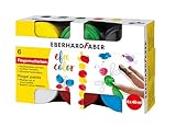 Eberhard Faber 578606 - Fingerfarben EFA Color, 6 Farben mit...