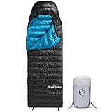 Naturehike Daunenschlafsack Ultraleicht Packmaß Warm Winterschlafsack, 550FP für Camping mit Kompressionsbeutel für den Einsatz bei