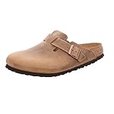 Birkenstock Classic BOSTON Unisex-Erwachsene Clogs, Tabacco Brown, 38 EU