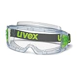 Uvex 9301714 Ultravision Vollsichtbrille - Supravision Excellence - Transparent/Grün-Transparent