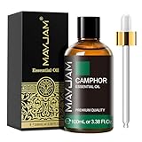 MAYJAM Kampfer Ätherisches Öl 100ML, Kampferöl für Diffusor, Luftbefeuchter, DIY, Home，Wardrobes