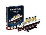 Revell 3D Puzzle RMS Titanic I 30 Teile I 2 Stunden Bauspaß für Kinder und Erwachsene I ab 10 Jahren I Das wohl berühmteste Schiff der Welt selber zusammenbauen, Farbig