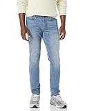 Amazon Essentials Herren Skinny Jeans mit hohem Stretchanteil, Helle Waschung, 35W / 30L