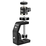 UTEBIT Klemmstativ mit Kugelkopf, Stativ Klemme für DSLR...