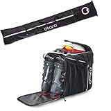 Otaro – (Classic Set | Grau-Schwarz Premium Skischuhtasche & Skitasche – Skischuhrucksack mit XL Helmfach, Brillenfach, Laptopfach & Fach für Wertsachen