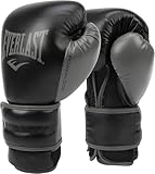Everlast Unisex – Erwachsene Powerlock 2R Glove Handschuhe, Schwarz, 14Oz Eu