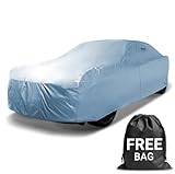 iCarCover Premium Autoabdeckung für Ford Falcon 2-Türer Wasserdicht Allwetter Regen Schnee UV Sonne Hagelschutz für Automobile Automobilzubehör Komplette Außen Indoor Outdoor Autoabdeckung 1960-1965