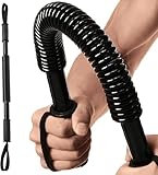 Profi Königsfeder Biegehantel Verstellbarer 3-Gewichtsmodus, Hochleistungs-Federexpander für Schulter Arm und Brustübungen, Oberkörpertraining, Armtrainingsgerät/40kg
