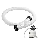 Pool Pumpe Ersatzschlauch, 59zoll Wasserpumpe Schlauch Für Oberirdischen Pool, Pools Sandfilter Pumpes Schlauchs, Schlauchs Zubehör Mit Adaptern Für Pools Wasser Systeme