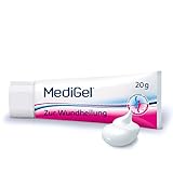 MediGel 20 g zur Wundheilung - bei akuten Wunden - reduziert die Narbenbildung - ohne Klebegefühl - Hydroaktives Lipogel mit Zink & Eisen
