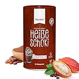 Xucker Heiße Schokolade ohne Zucker - Leckere Trink-Schokolade mit Birkenzucker I Zuckerfreie Schokolade zum Trinken I heiß oder kalt genießbar I 800g