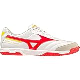 Mizuno Unisex Moreliasalaclassicin Hallen-Fußballschuhe, Weiße Feuerkoralle, 2 Bolzen 2, 47 EU