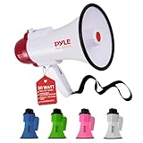 Pyle Signalhorn, Megafon mit Sirene & Mikrofon – Megaphone...