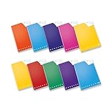 Pigna, Maxi-Heft Monochrom Qi, nützlich für Dyslexie Dysgraphie Dysortographie Disakulation, 0A, Zeilen I II Grundschule, Packung mit 10 Stück