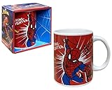 CARTOON Keramikbecher, Spiderman, Marvel, Becher, 350 ml, in Box