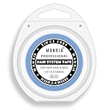 Manria Tape Extensions Kleber, Tapes Klebestreifen Extensions Professionell Ersatztapes Klebestreifen Wasserdicht Ersatz Tapes für Spitze Perücke & Tape Extensions Echthaar 1 Rolle 0.8cm*3Yards #Blau