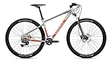 Ghost Kato Advanced 29R Mountain Bike 2022 (S/40cm, Light Grey/Dark Orange - Matt/Glossy)