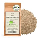 Kamelur Bio Weizenkeimflocken- 1kg - BIO Weizenkeime einsetzbar in Küche & Backstube
