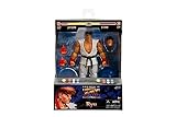 Jada Toys Street Fighter Figur RYU (15 cm) - bewegliche Sammel- und Actionfigur aus Street Fighter 2: The Final Challengers, mit alternativem Kopf, Händen und Zubehör, ab 13 Jahre