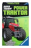 Ravensburger Kartenspiel, Supertrumpf Power Traktor 20689, Quartett und Trumpf-Spiel für Technik-Fans ab 7 Jahren