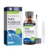 Antimicotico Unghie Piedi, Trattamento Efficace per Funghi e Infezioni alle Unghie dei Piedi, siero per la riparazione delle unghie per le unghie danneggiate e scolorite