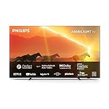 PHILIPS Ambilight TV | 55PML9008/12 | 139 cm (55 Zoll) 4K UHD MiniLED Fernseher | 120 Hz | HDR | Dolby Vision | Smart TV | VRR | WiFi | Bluetooth | DTS:X | Sprachsteuerung