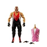 WWE HKP16 - Elite WrestleMania Royal Rumble Vader Actionfigur, bewegliches WWE Sammlerstück mit Zubehör, Spielzeug Geschenk für Kinder und Fans ab 8 Jahren