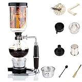 Siphon Kaffeemaschine Japanischen Stil Vakuum Glas Siphon Topf Percolators 1-3 Tassen Siphon Kaffeemaschine (Siphon)