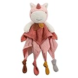 Nueplay Ultra-weiche Einhorn-Sicherheitsdecken für Babys & Kleinkinder - Must-Have Neugeborenen-Geschenkset & Plüschtier for Girls | Registry Essentials